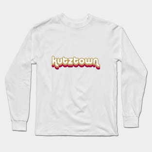 kutztown retro bubble Long Sleeve T-Shirt